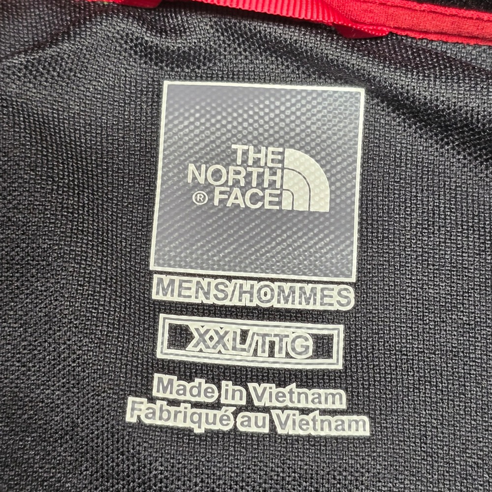 The North Face Coolmax Quarter Zip Polo Shirt Mens XXL Black Short Sleeve Logo - Picture 3 of 8